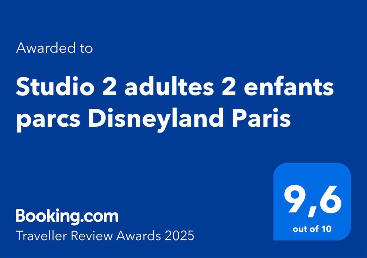 Studio 2 Adultes 2 Enfants Parcs Disneyland Paris Montevrain Exterior photo
